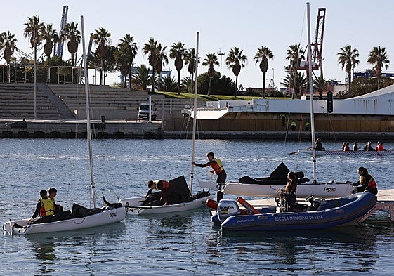 Actividades que se realizan en el interior de la Marina Real de Valencia.
