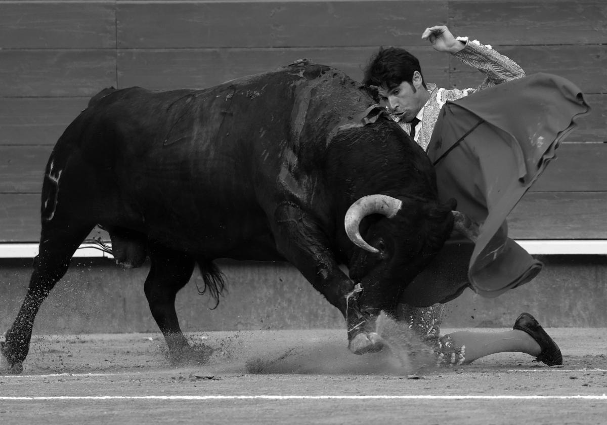 Cayetano Rivera, en la plaza de Toros de Valencia.