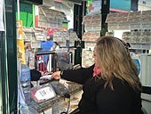 Venta cupones de la ONCE.