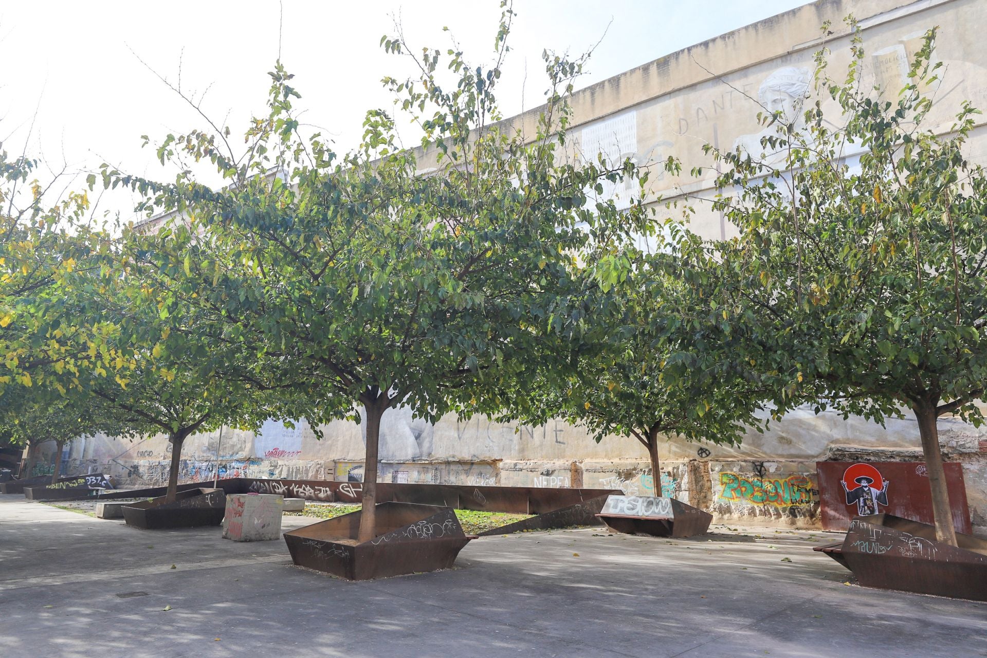 FOTOS | Así está el jardín trasero del IVAM