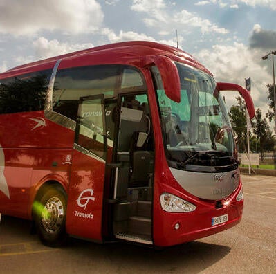 Autobús del transporte interurbano.