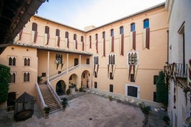 Patio del Palau Ducal de Gandia.