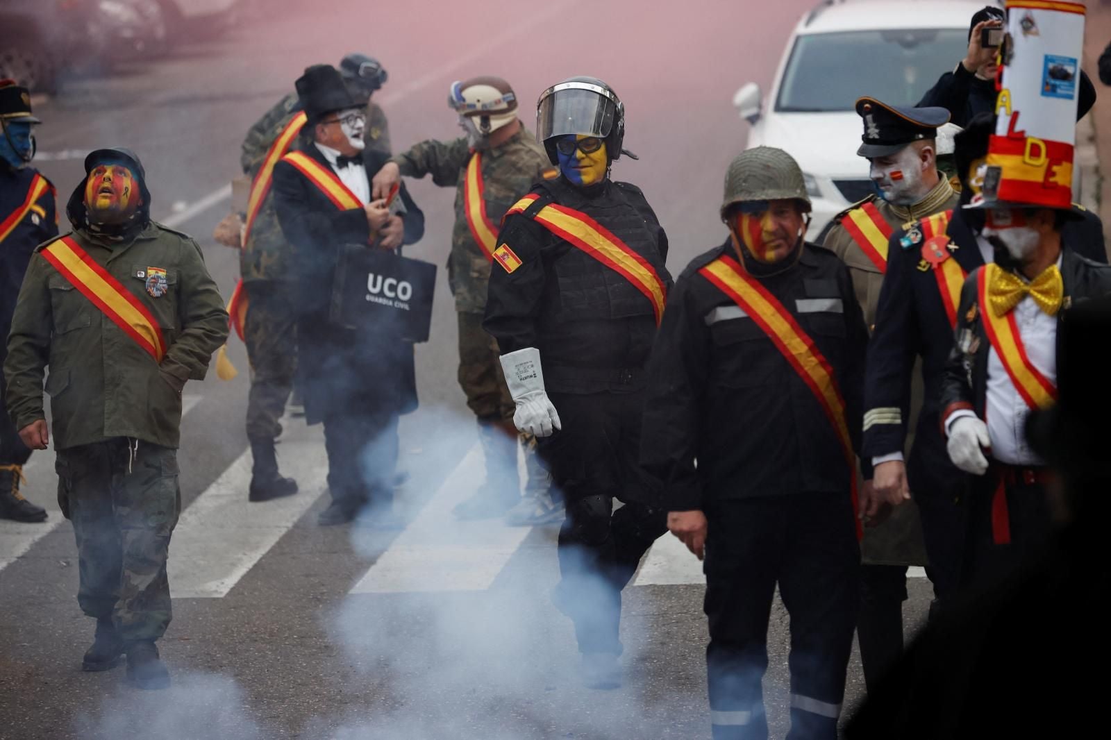 FOTOS | La batalla de els enfarinats vuelve a IBI