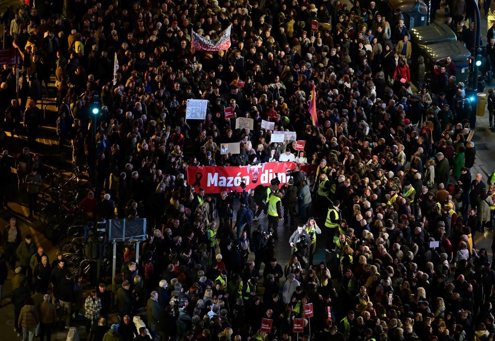 FOTOS | Tercera manifestación en Valencia contra la gestión política de la dana