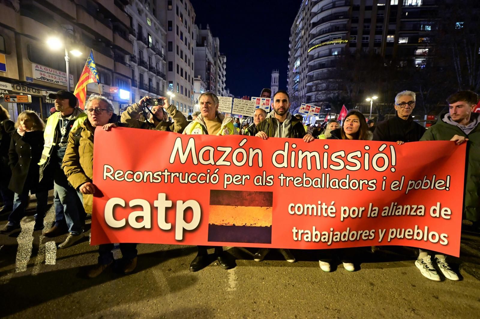 FOTOS | Tercera manifestación en Valencia contra la gestión política de la dana