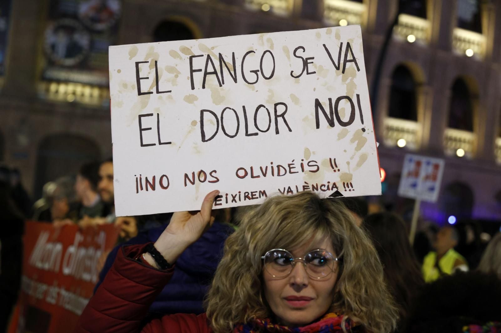 FOTOS | Tercera manifestación en Valencia contra la gestión política de la dana