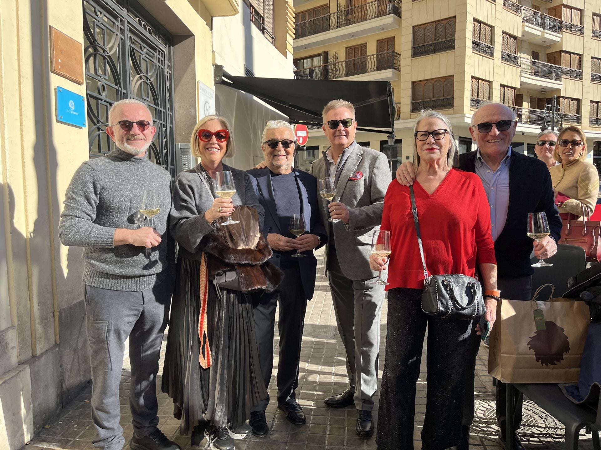 Sergio Terol, Julia Pérez Broseta, Rafa Alcón, Luisma Carreras, Mª Ángelaes Mas y Manuel Aliaga.