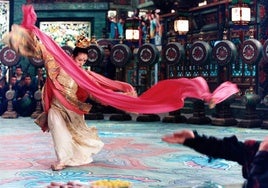 Una de las bellísimas imágenes de 'La casa de las dagas voladoras', del aclamado cineasta chino Zhang Yimou.