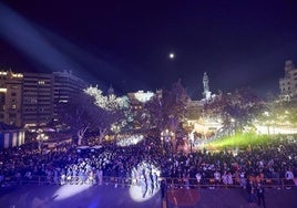 Celebración de la Nochevieja de 2023.