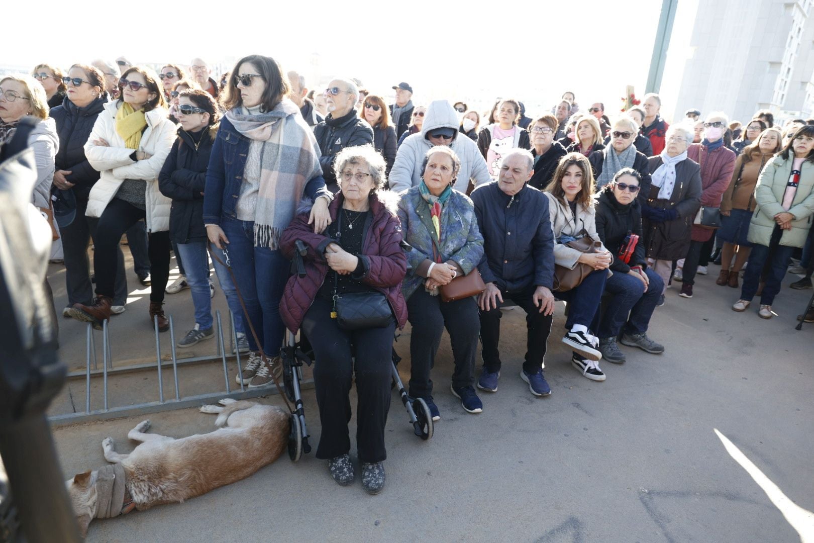 Fotos del homenaje en La Torre a la víctima de la dana de Valencia