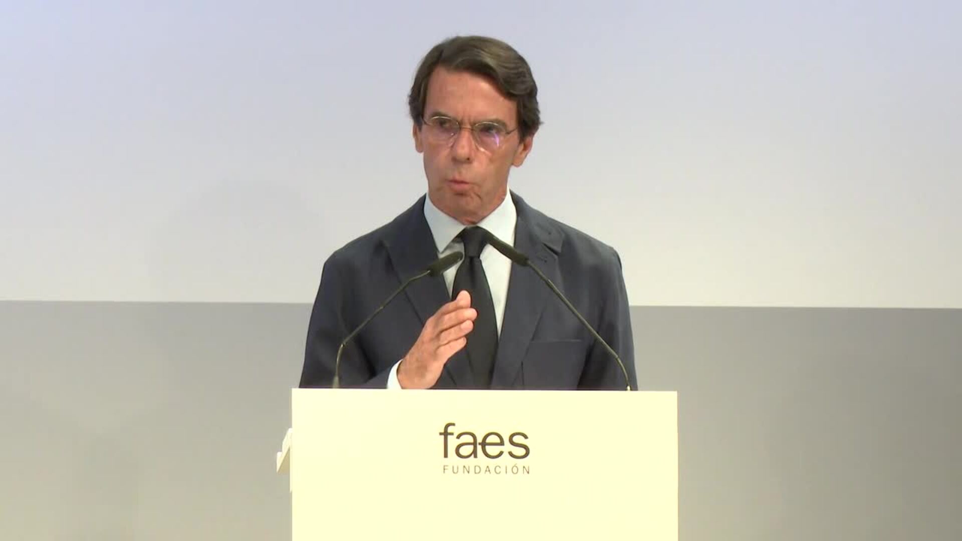 Aznar: el Pacto de Majestic no fue "una carta feudal para intercambiar investidura e impunidad"