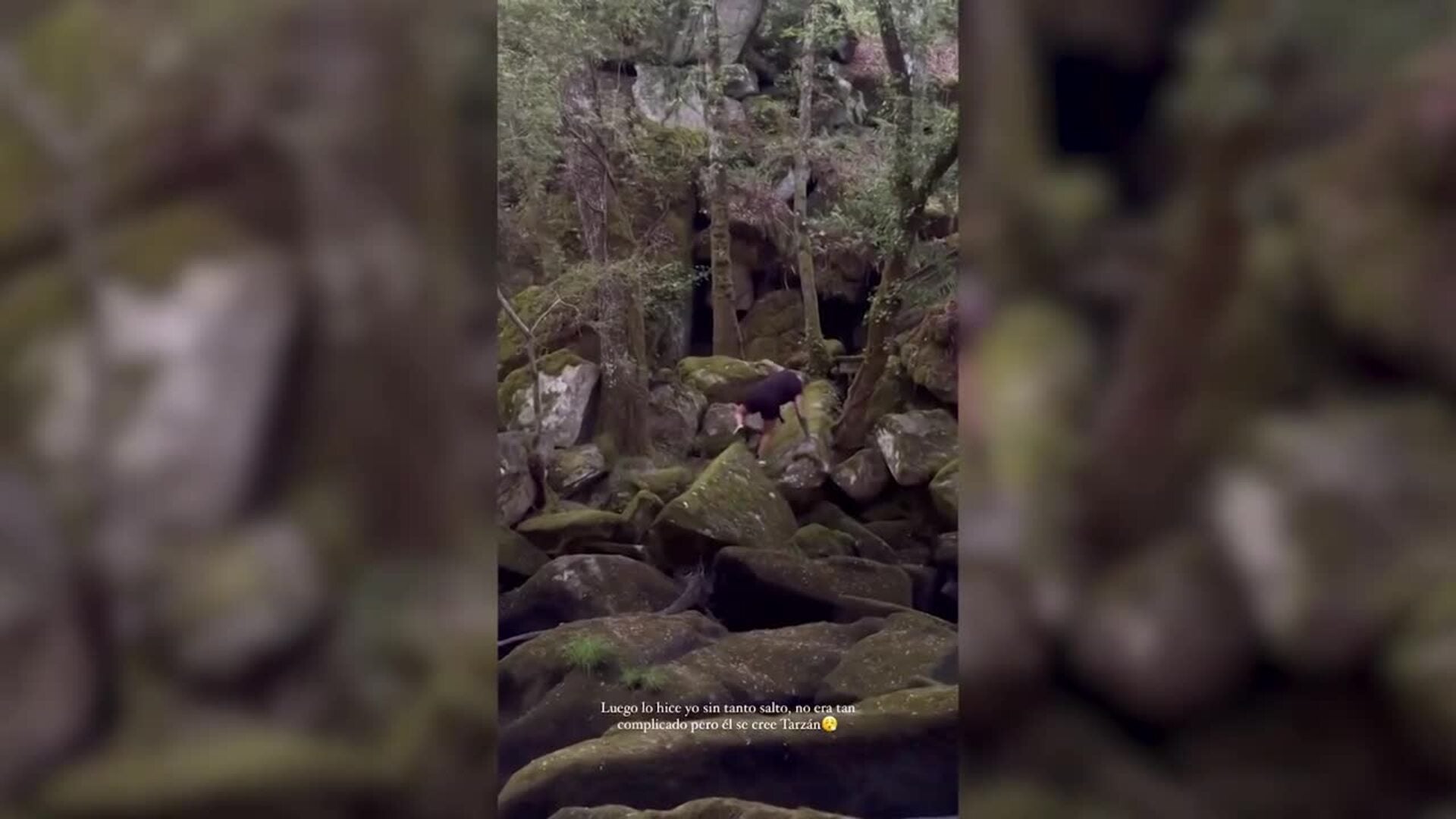 Carla Hinojosa disfruta de Galicia junto a su pareja Carlos Rubio
