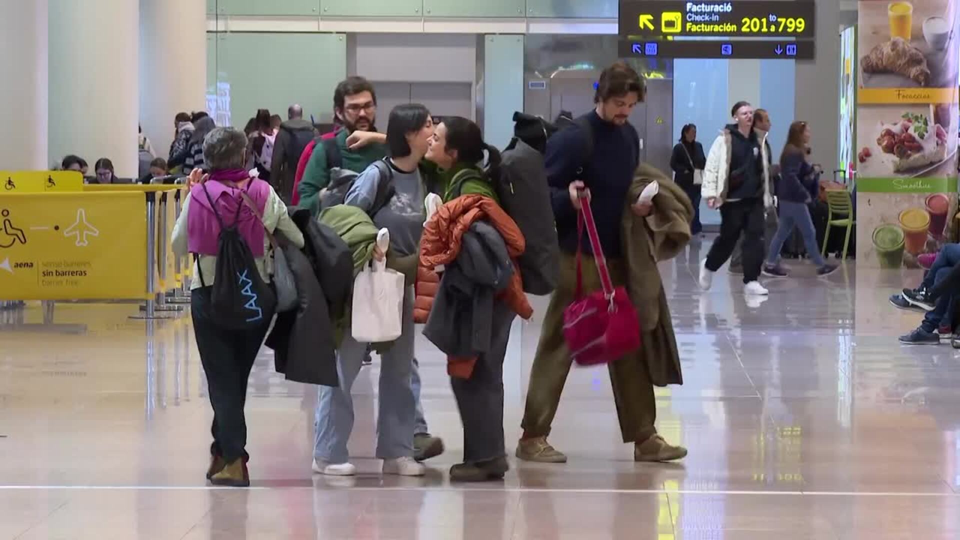 Los aeropuertos españoles operarán 97.420 vuelos en esta Navidad, un 17,7% más que hace un año