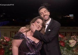 David Broncano y Lalachus durante las Campanadas 2024.