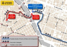 Cabalgata de Reyes de Valencia 2025: Estas son las calles de Valencia donde está prohibido aparcar