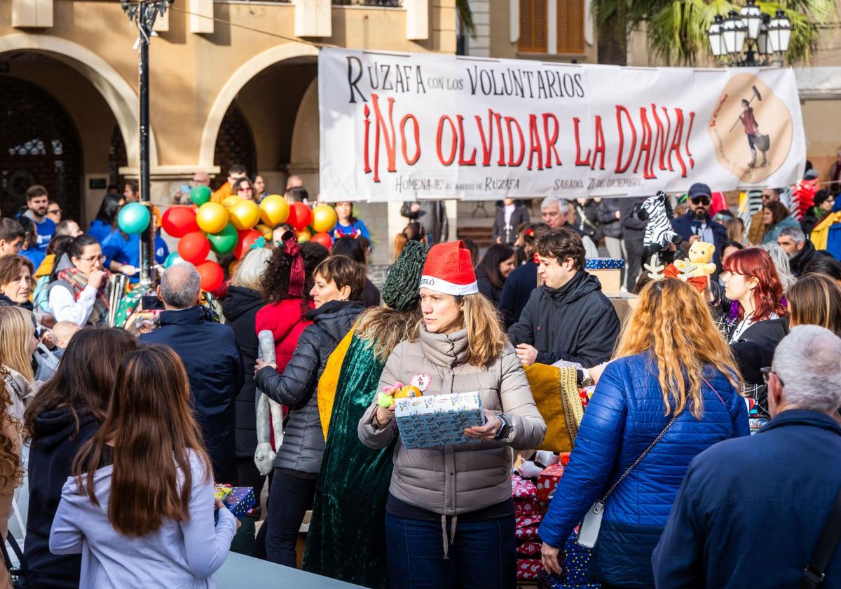 La ilusión de los Reyes Magos llega a la zona cero de la dana