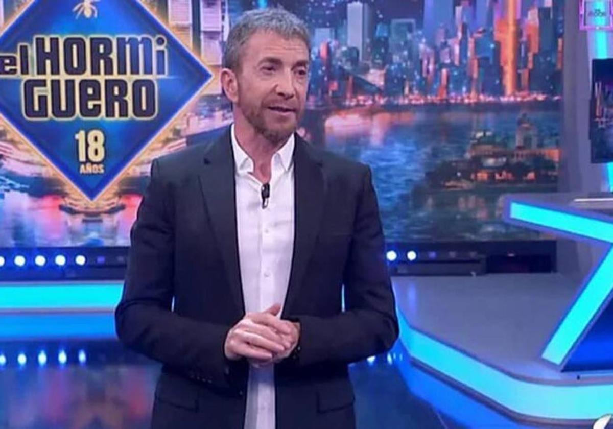 Pablo Motos, presentador de 'El Hormiguero'.