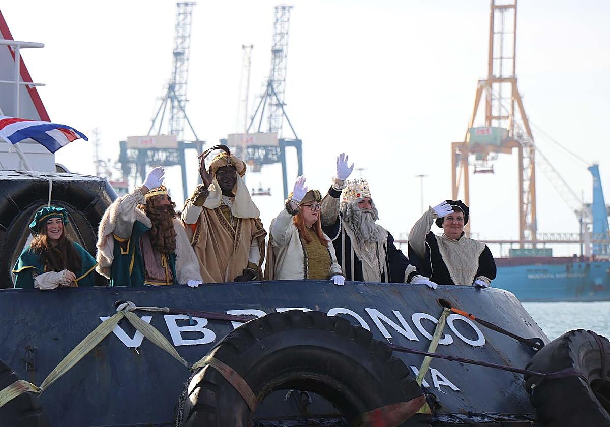Llegada de los Reyes Magos a Sagunto.