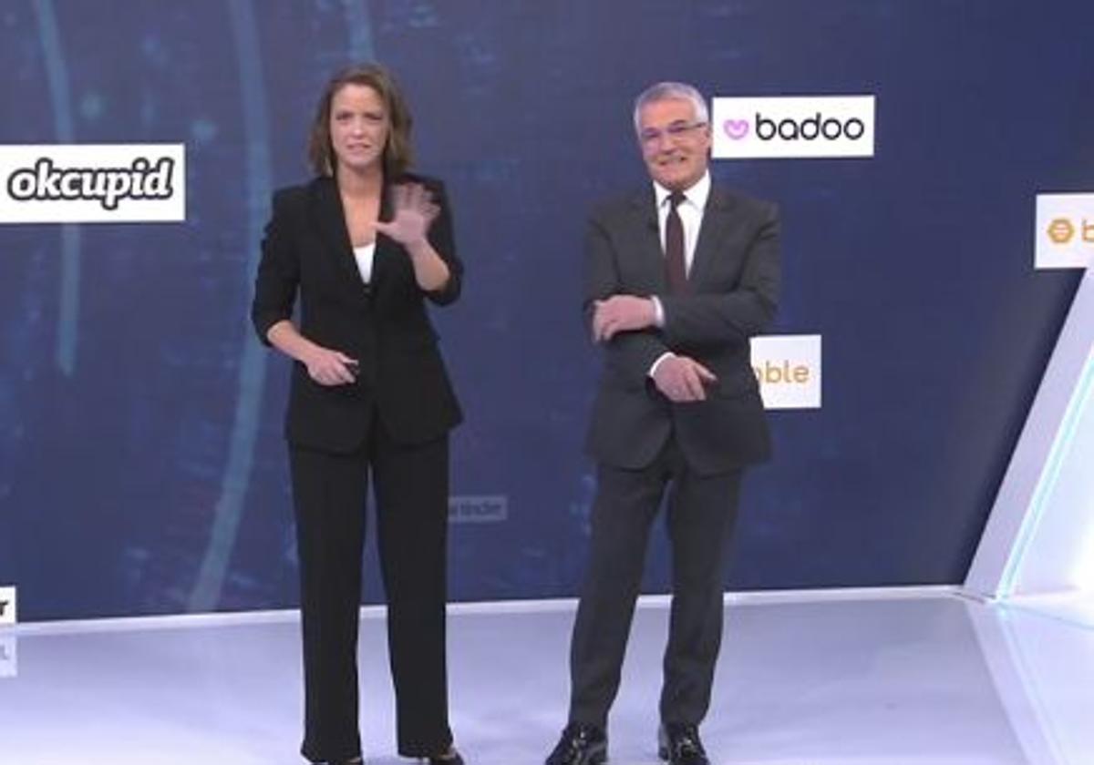 María Casado y David Cantero.