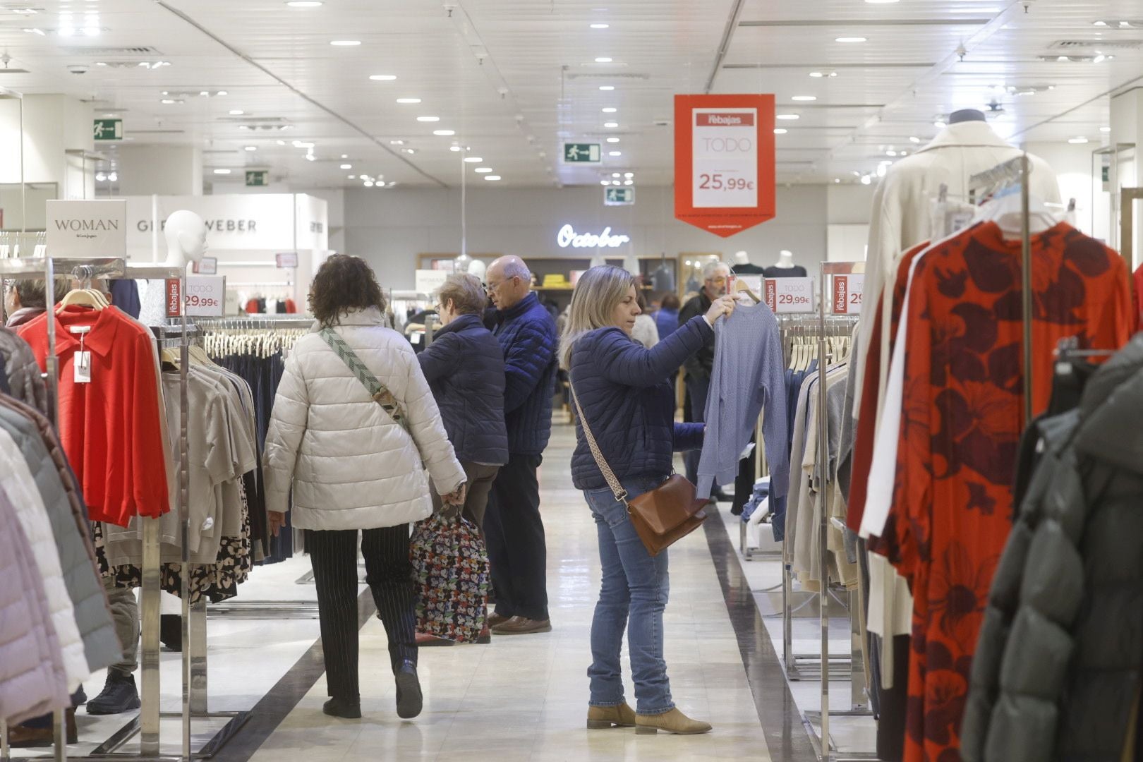 Fotos de las Rebajas de enero en Valencia