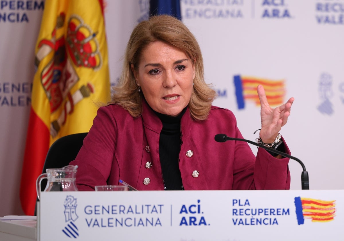 La vicepresidenta primera del Consell, Susana Camarero.