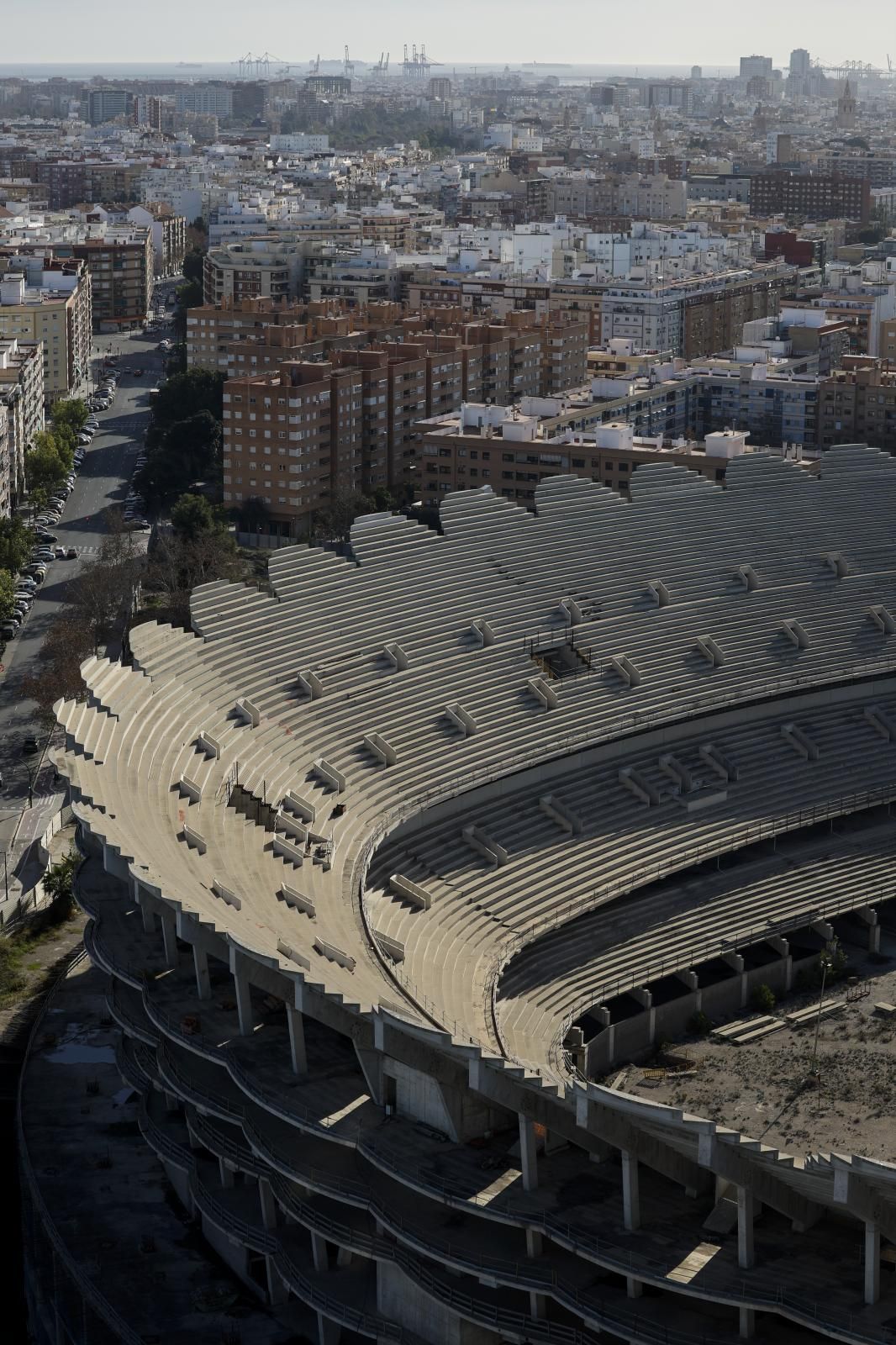 FOTOS | Vuelven las obras al nuevo Mestalla