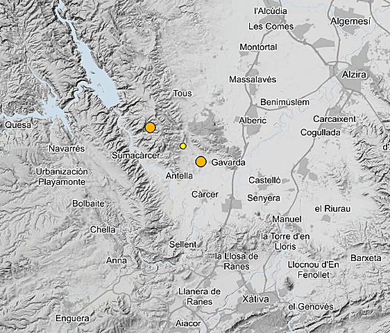 Nuevo terremoto en la Ribera