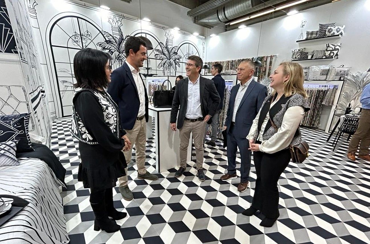 Representantes de Ontinyent en la pasada edición de la feria alemana.