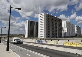 Nuevas edificaciones en Turianova.