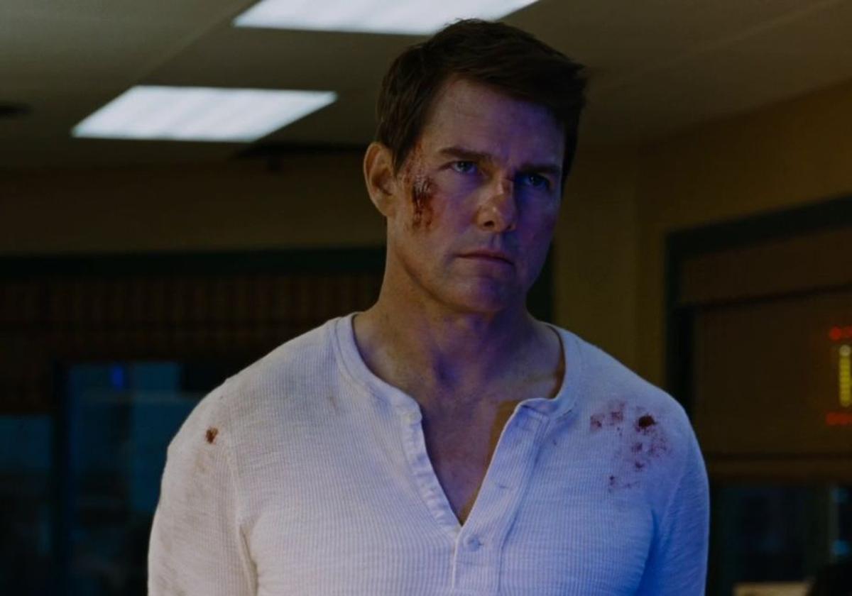 Tom Cruise como Jack Reacher en 'Nunca vuelvas atrás'.