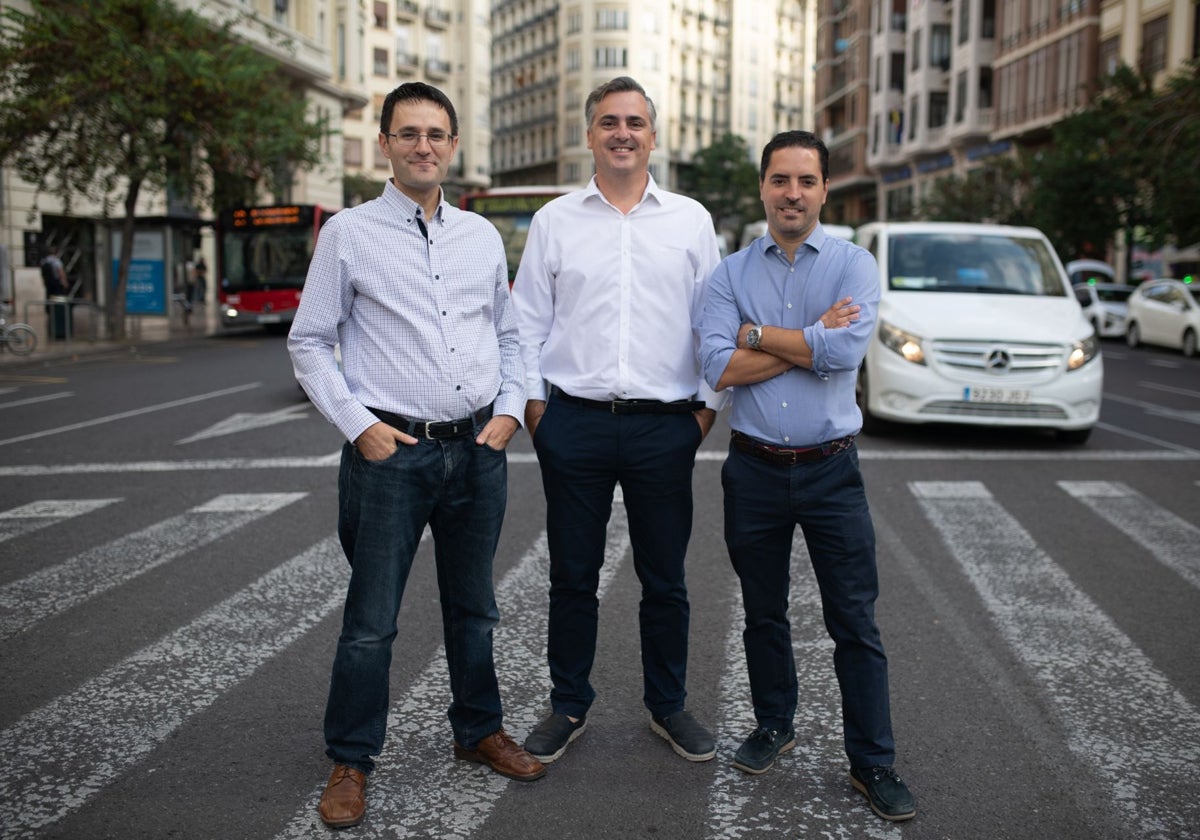 Javier López, Vicent Soler y Javier Grau, fundadores de kenmei.