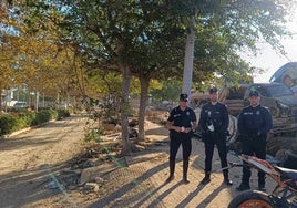 Agentes de Policía Local de otras ciudades de España en Valencia.