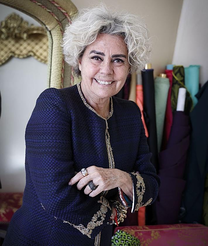 Imagen secundaria 2 - Marta de Diego, diseñadora de Hortensia Herrero y María José Catalá: «Mis clientas saben que soy una tumba»