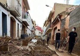 Imágenes de Paiporta pocos días después de la catástrofe.