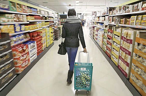 Supermercado de Mercadona.