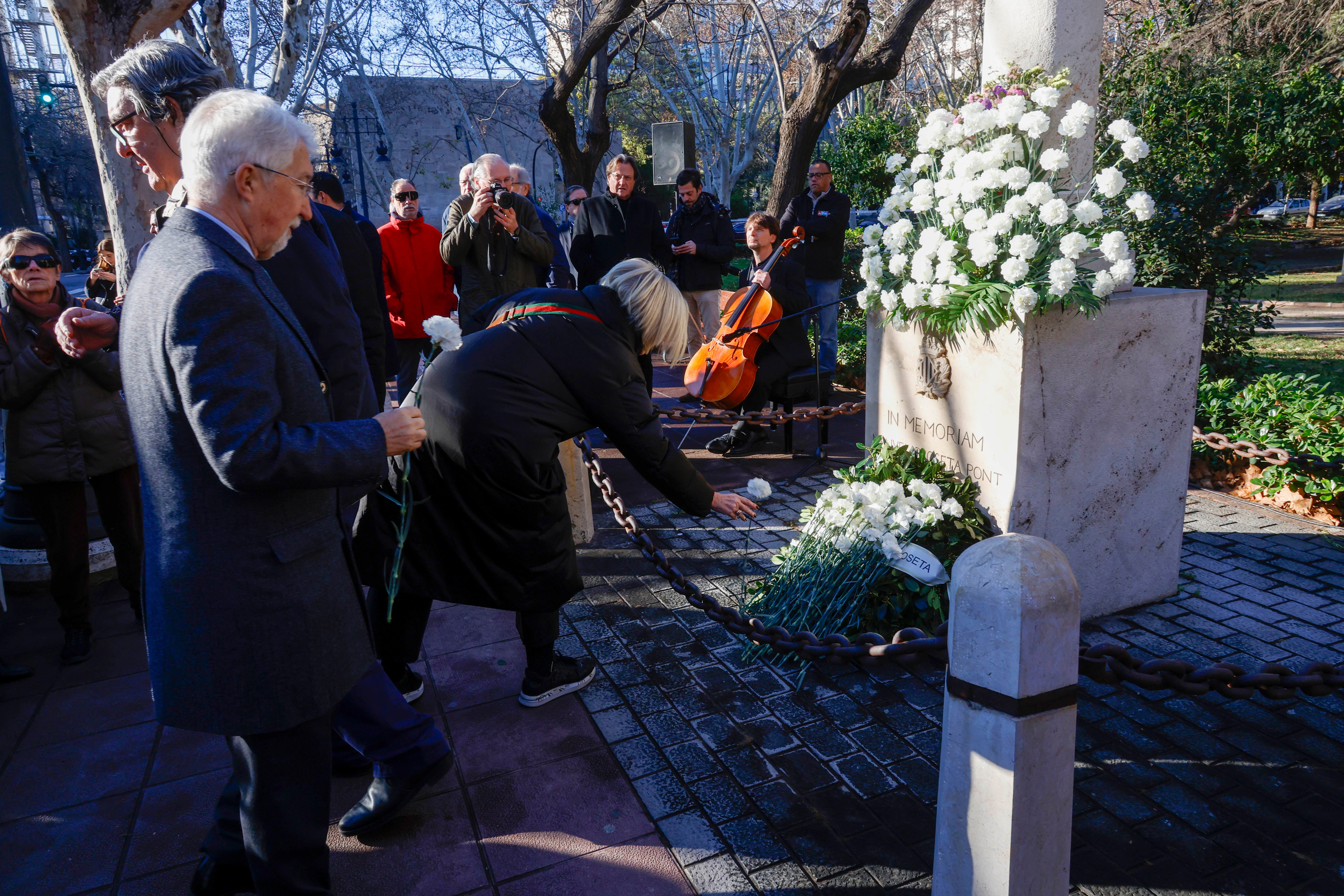 Las imágenes del homenaje a Manuel Broseta