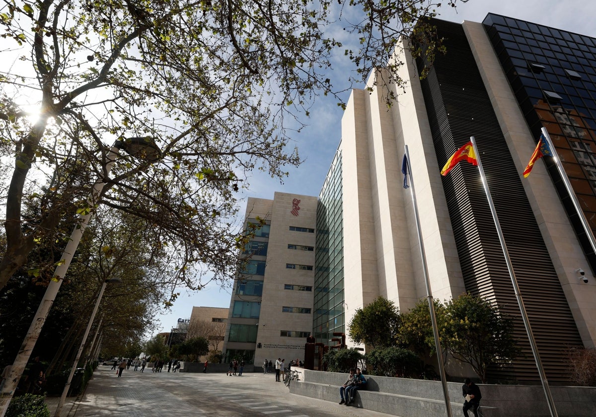 Edificio de la Ciudad de la Justicia en una imagen de archivo.