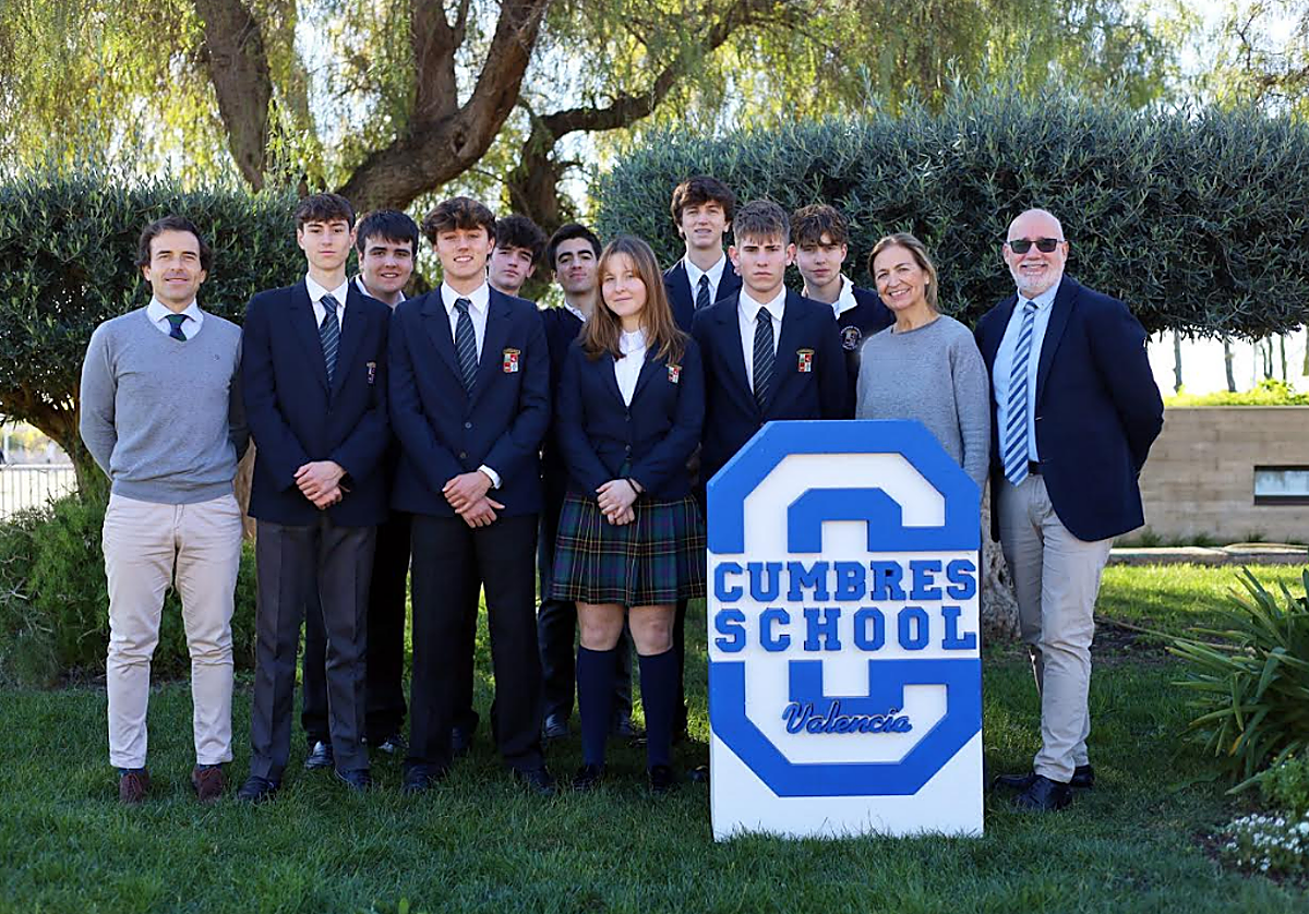 Alumnos de Cumbres School participantes en esta séptima edición.