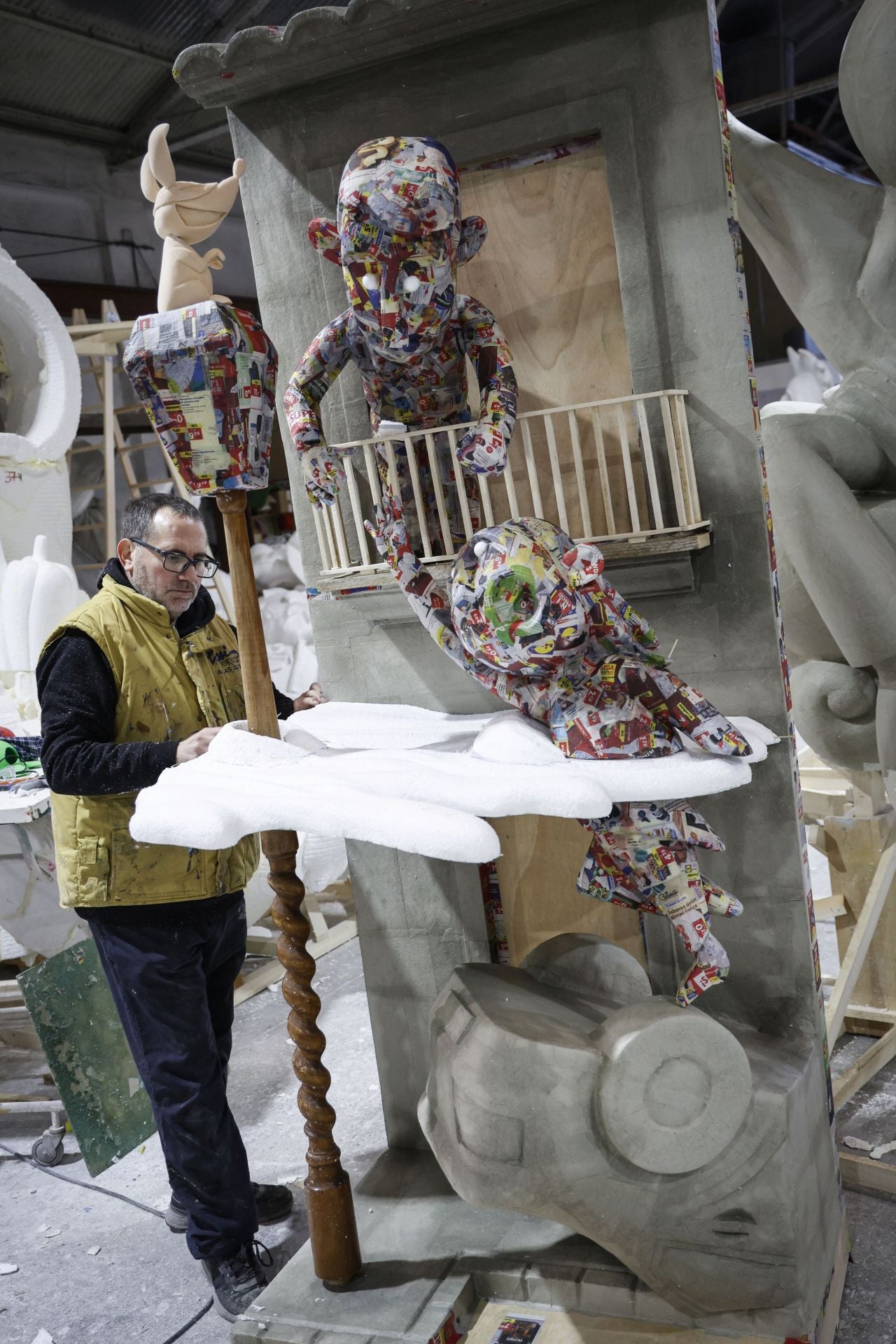 Fotos | Las fallas aceleran tras la dana