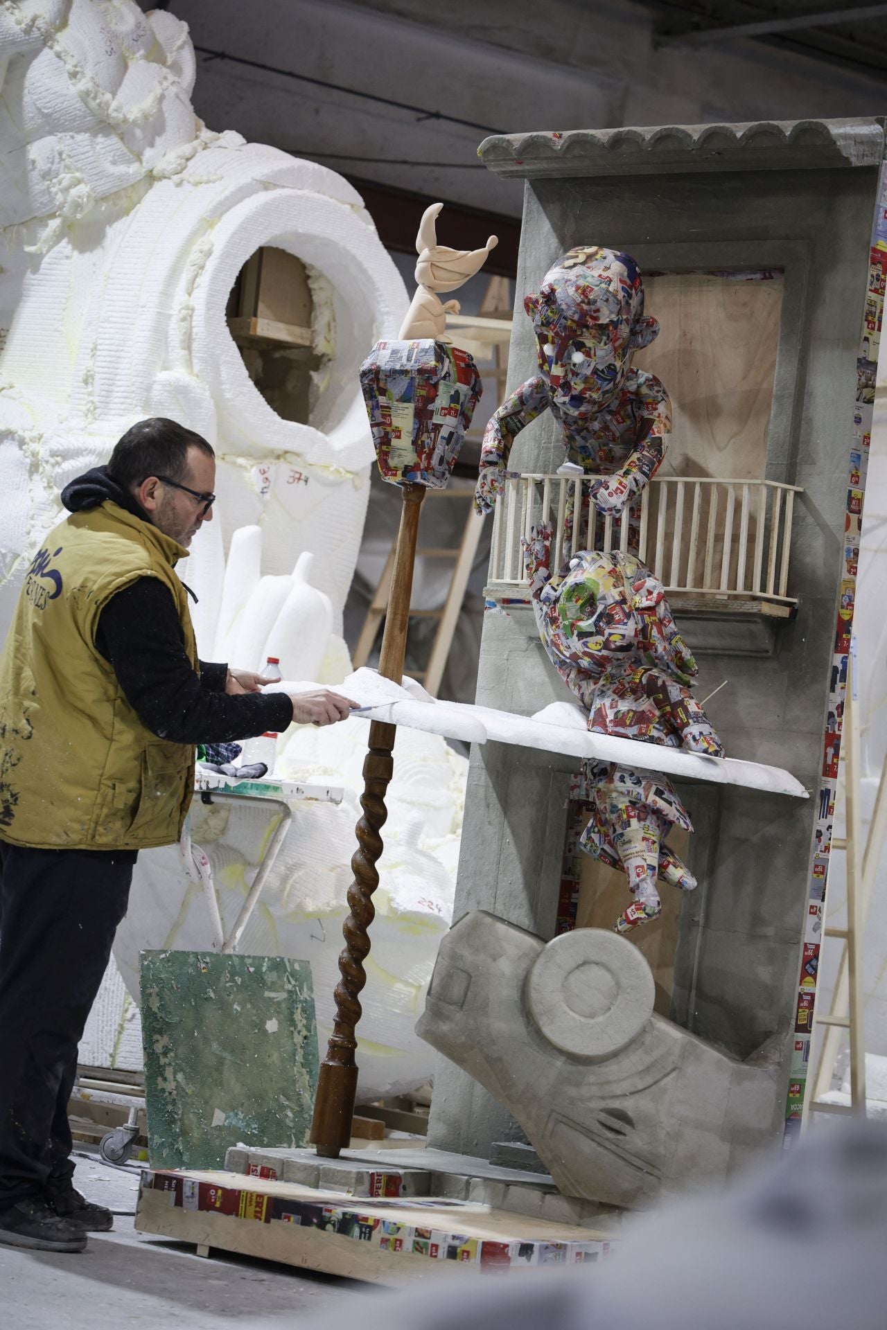 Fotos | Las fallas aceleran tras la dana