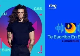 Lucas Bun participa en el Benidorm Fest con la balada 'Te escribo en el cielo'