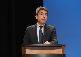 Carlos Mazón durante el acto