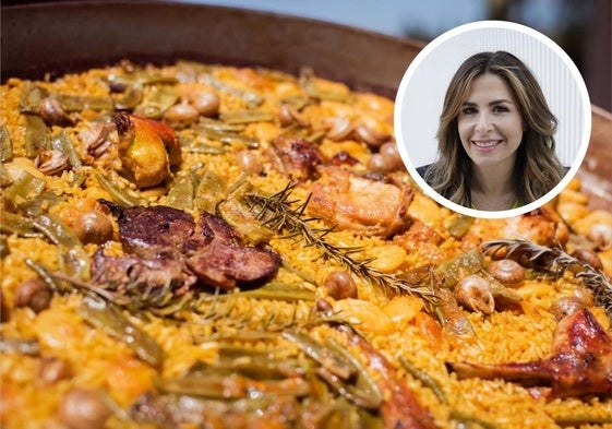 Paella valenciana.