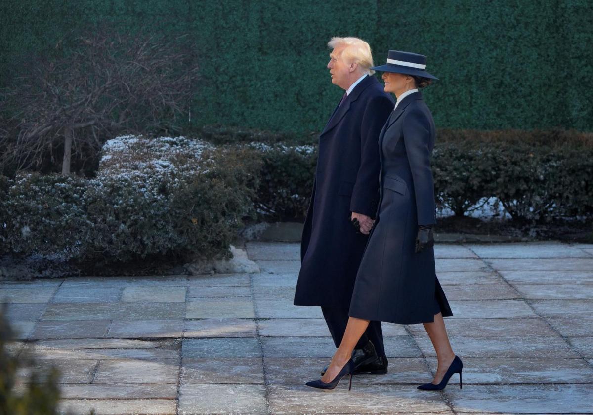 FOTOS | Melania Trump vuelve a la Casa Blanca como primera dama de Estados Unidos