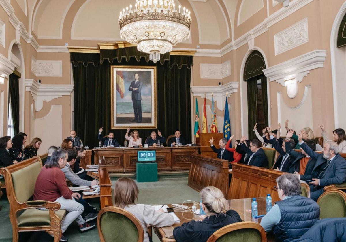 Pleno de aprobación de los presupuestos.