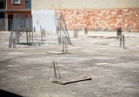 Construcción de viviendas de la Sareb en Vilamarxant.