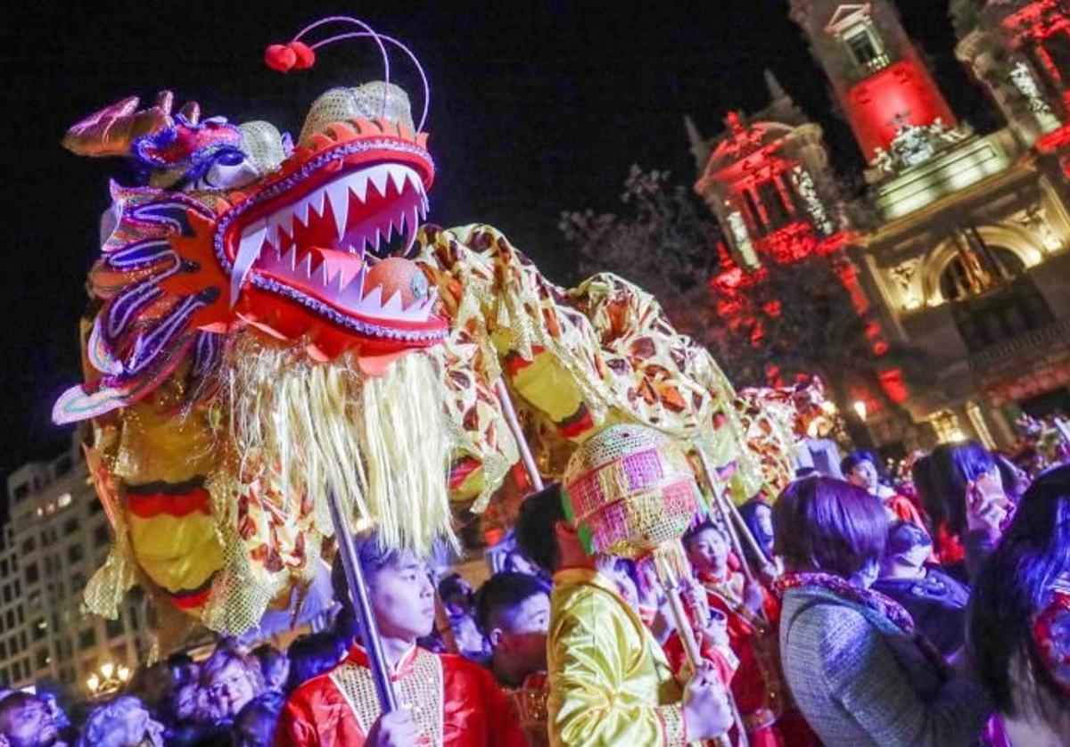 Año Nuevo Chino en Valencia.