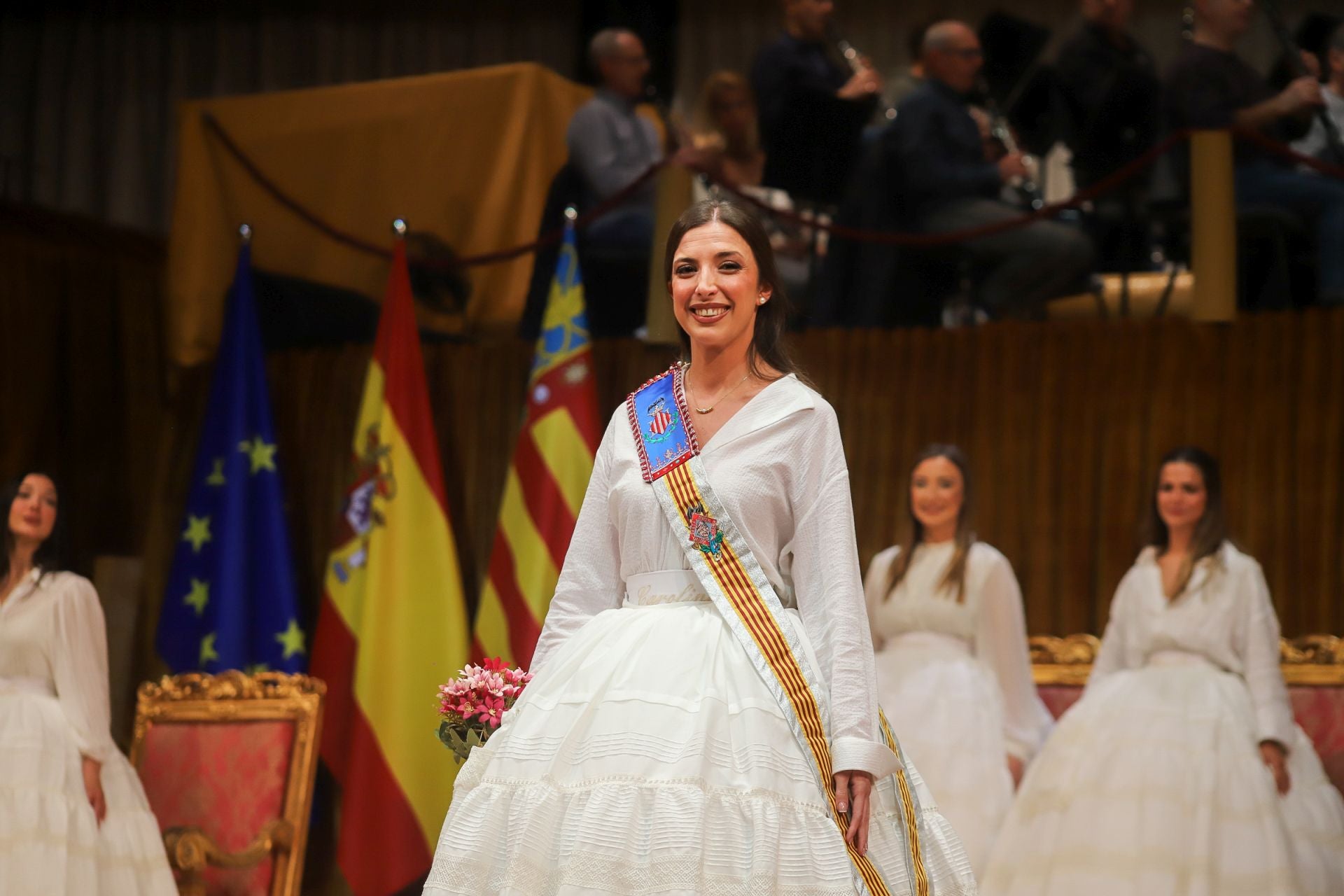 Ensayo de la exaltación de la fallera mayor de Valencia