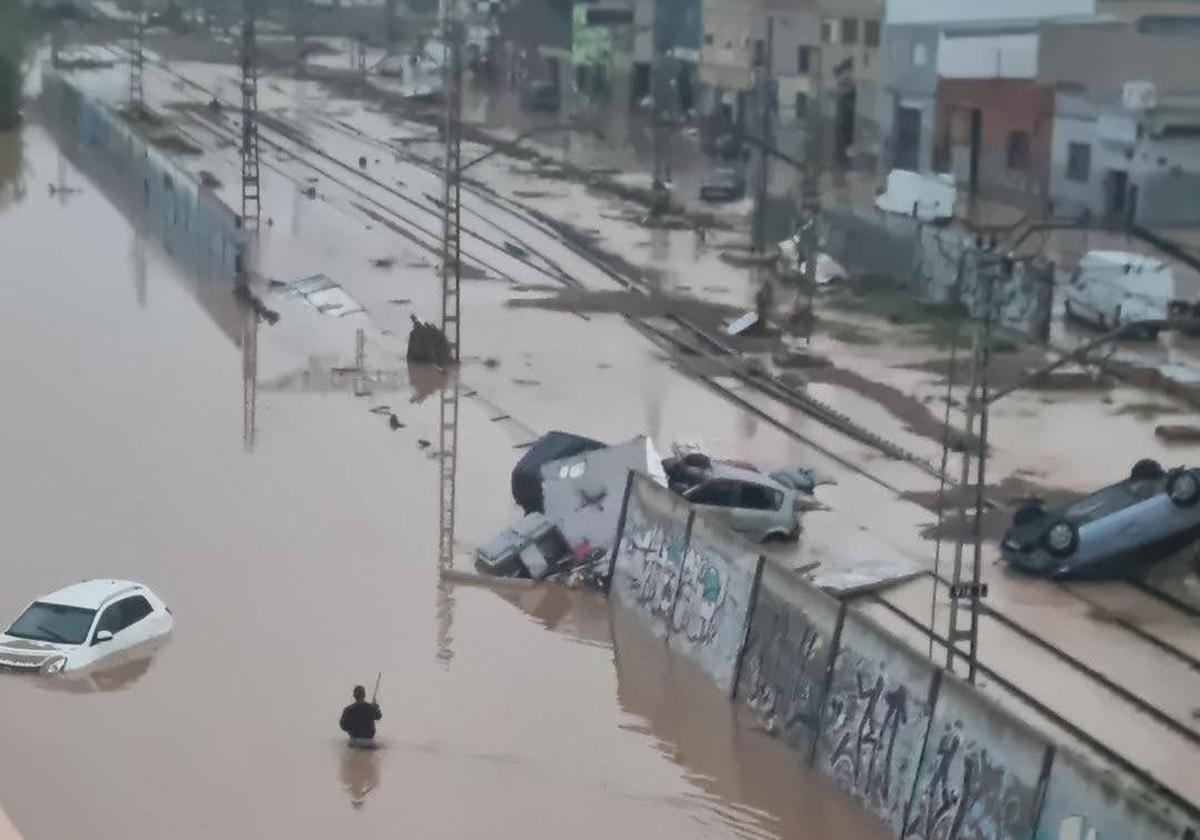 Alfafar, Benetússer y Sedaví reclaman a Sánchez el soterramiento de las vías ferroviarias