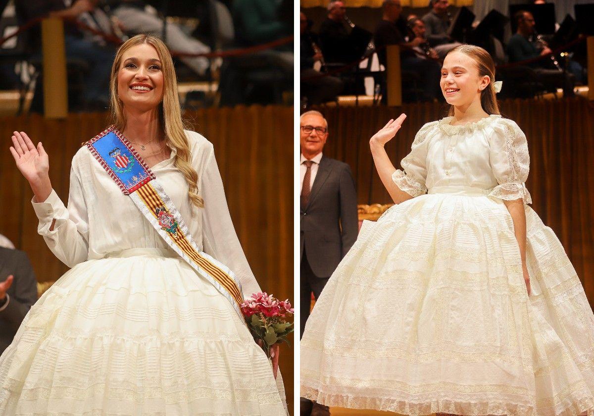 Berta Peiró y Lucía García, este jueves.